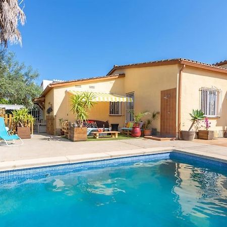 S46-Casa De Vacaciones Climatizada Con Piscina, En El Centro Junto Al Mar, Barbacoa Y Wiifi Empuriabrava Zewnętrze zdjęcie